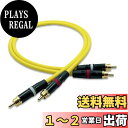 【送料無料】MOGAMI(モガミ)2534 RCAオーディオラインケーブル 2本セット REAN(NEUTRIK)NYS373 (mogami 2534, イエロー, 50cm)