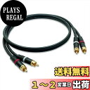【送料無料】MOGAMI(モガミ)2534 RCAオーディオラインケーブル 2本セット REAN(NEUTRIK)NYS373 (mogami 2534, ブラック, 100cm)