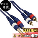 【送料無料】TRUE DYNA トゥルーダイナ オーディオ変換用 ラインケーブル TD-20PRC (2m Phone×2/RCA×2)