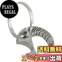 【送料無料】 キーホルダー カラビナ チタン合金製 キーリング 小型 軽量 持ち運び コンパクト アウトドア 鍵 カギ 魚 さかな