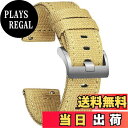 【送料無料】Hemsut 時計バンド 時計ベルト ソフトキャンバスクイックリリース時計ばんど 18/20/22/24mm交換ベルト