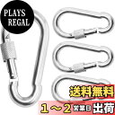 【送料無料】Taeku カラビナ, 304ステンレス スプリングフック 強力キーホルダー 多機能スプリングスナップ 落下防止 転倒防止スナップフック アウトドア トレッキング 釣り 釣具 キーチェーンス 旅行用品 ハンモック バックパック用 (12cm x 4個)