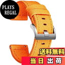 【送料無料】Hemsut 時計バンド 時計ベルト ソフトキャンバスクイックリリース時計ばんど 18/20/22/24mm交換ベルト