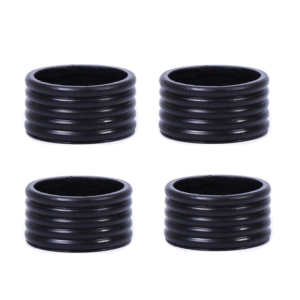 【送料無料】バドミントン/テニスラケット フィックスリング ハンドルオーバーグリップ プロテクターバンド ラケット保護 耐久性 4個入り