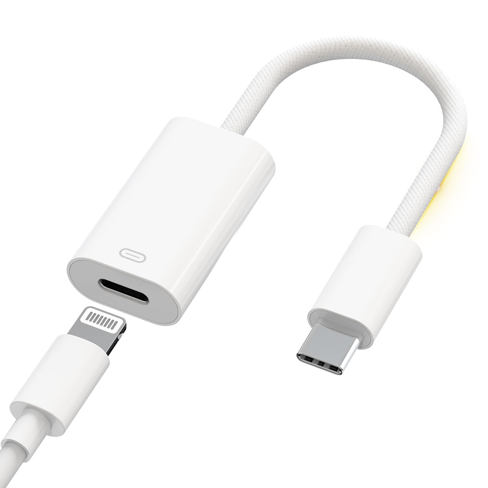 【送料無料】TOMPOL【MFi認証】ライトニング タイプc 変換 純正 PD100W急速充電/480Mbpsデータ転送 lightning usb-c 変換アダプタ ライトニング USB C ナイロン編組 iPhone 15/16シリーズ対応 多機能使用 イヤホン非対応