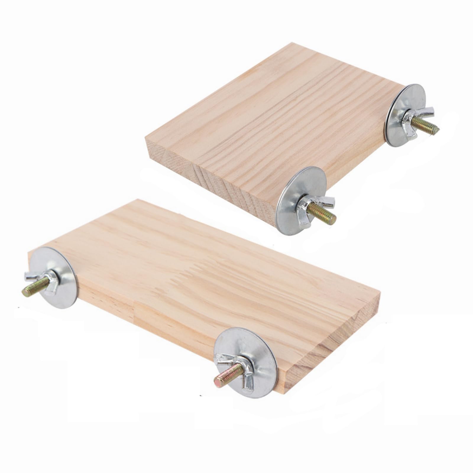 【送料無料】YFFSFDC 2個セット インコ とまり木 スタンド ケージ に取り付け ケージステー ...