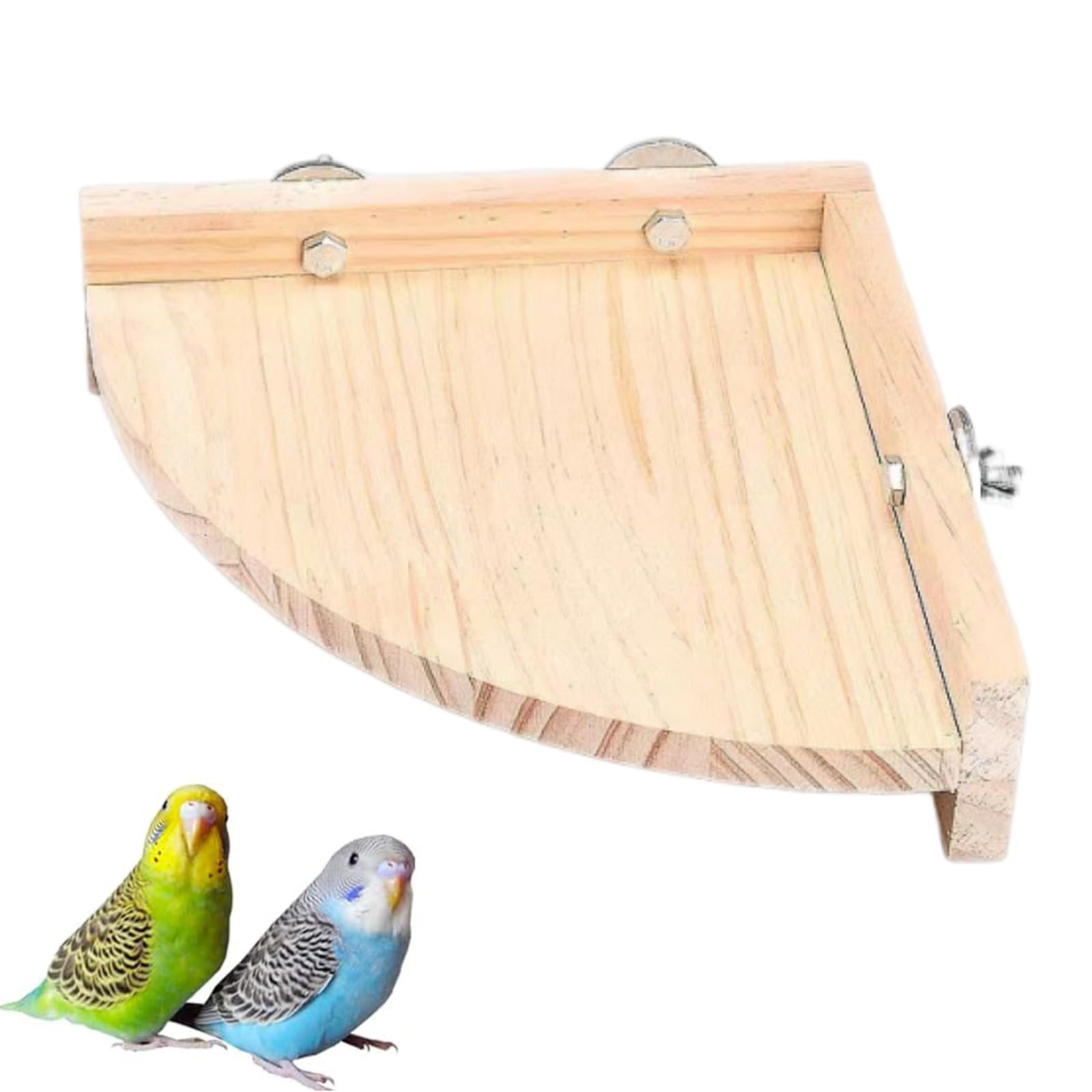 【送料無料】YFFSFDC インコ とまり木 スタンド ケージ に取り付け ケージステージ 踏み台  ...