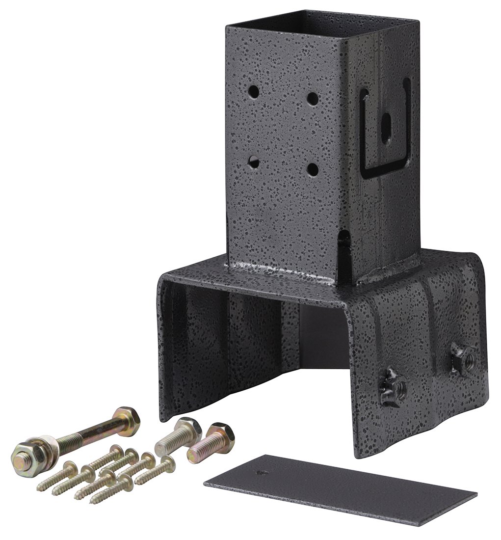 【送料無料】タカショー ラティス用柱固定金具 10cmブロック用 TKP-03