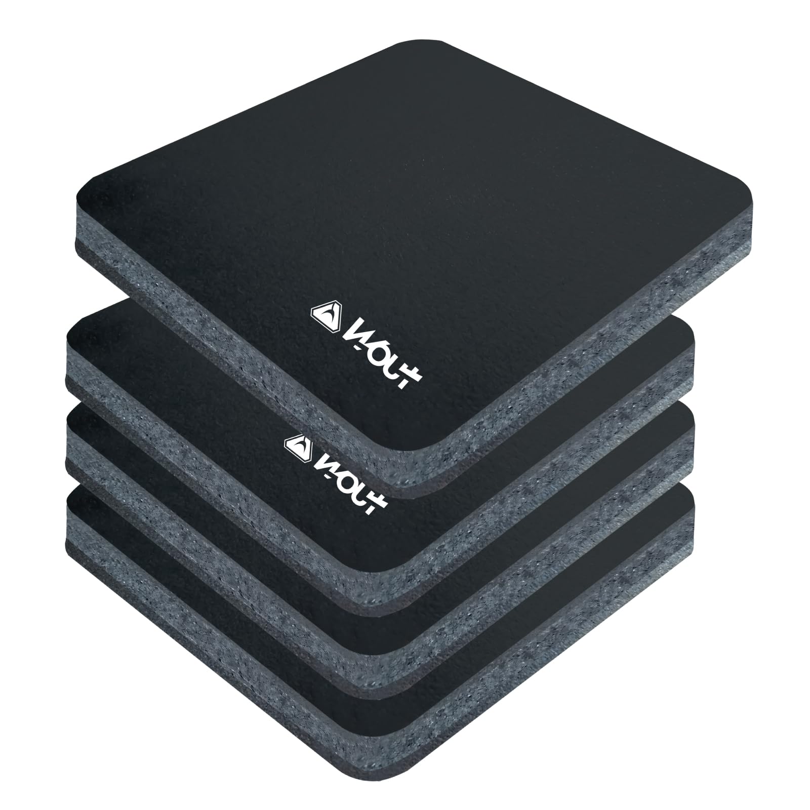 【送料無料】Wout ゴム マット [ 独自開発の超高密3層 防音 防振 構造 TL-Pro (tm) 採用 ] 15cm角 20mm..