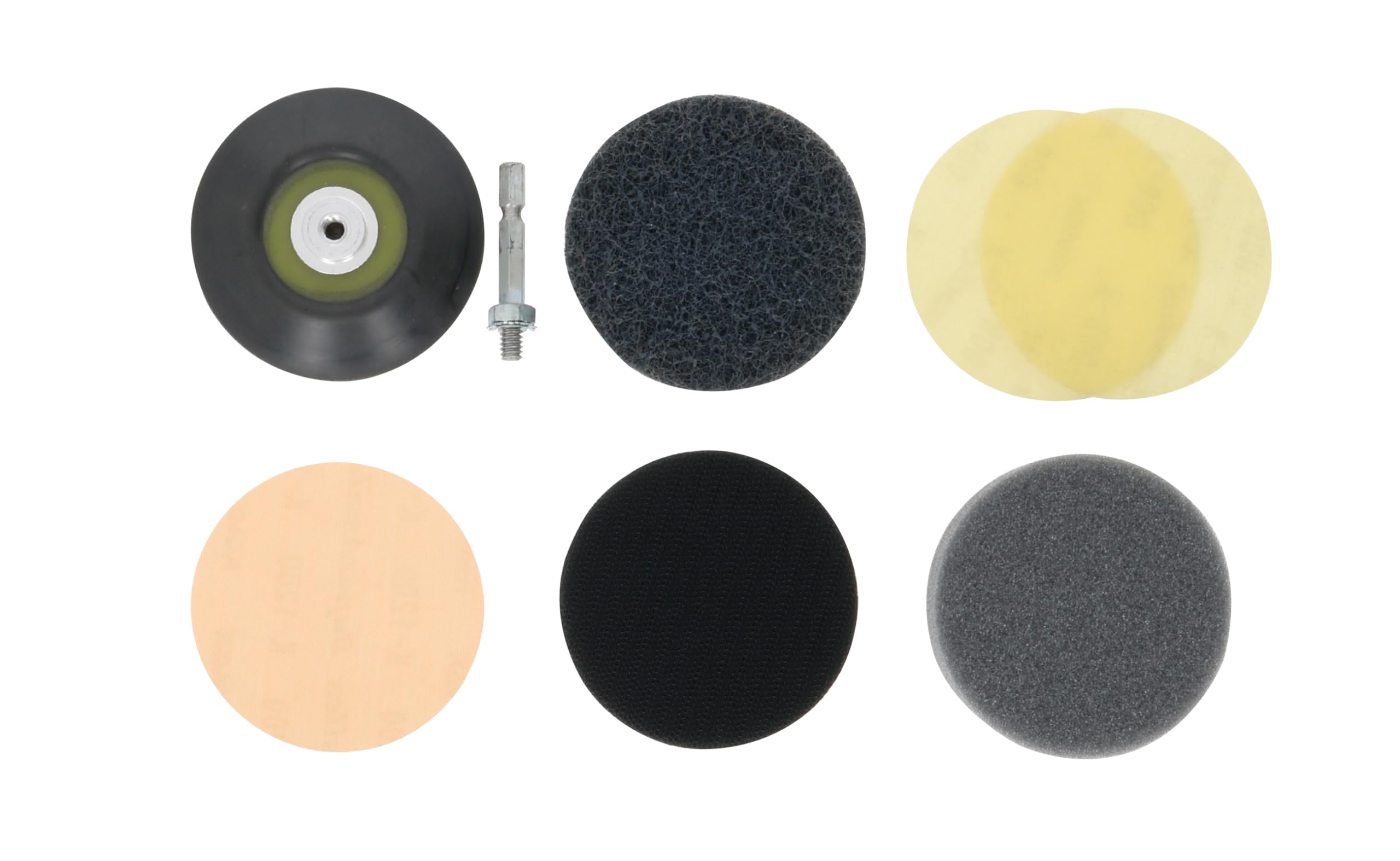 【送料無料】高儀(Takagi) EARTH MAN マジックタッチ 75mm ポリッシング キット DIY用 7点セット 電動..