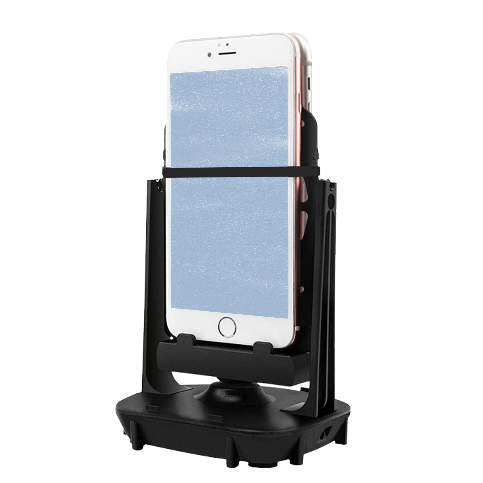 【送料無料】FsGrg スマホ振り子 USB給電 振り子 回転スイング 歩行器 2台同時 自動孵化装置 自動で歩数を稼ぐ 振り子スマホ用【ブラック】