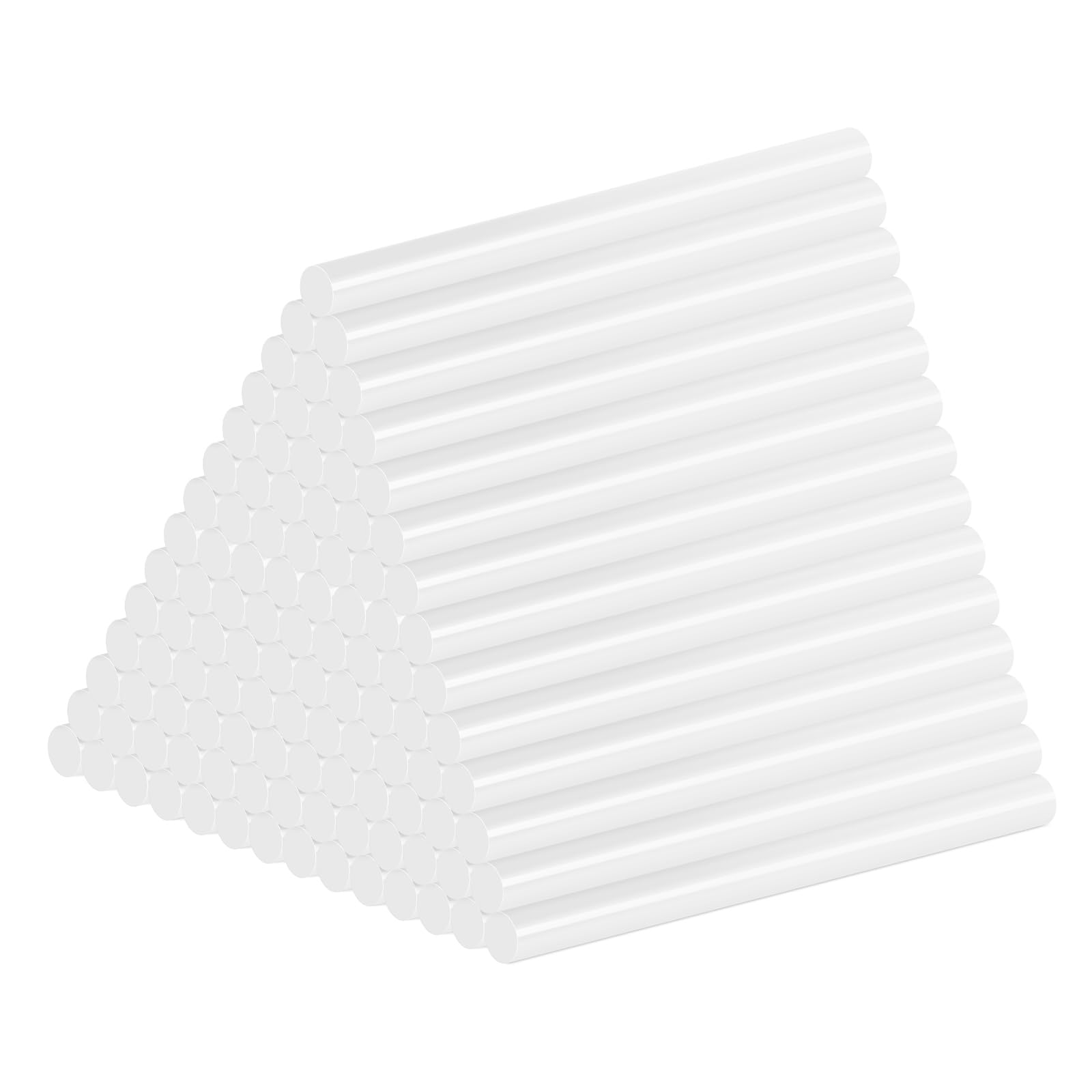 【送料無料】グルースティック 100本入 透明 ホットメルト 7mm*100mm グルーガン 強力粘着 高温ボンドガン ピタガン替え用 柔軟 無臭 速乾 DIY 修理用