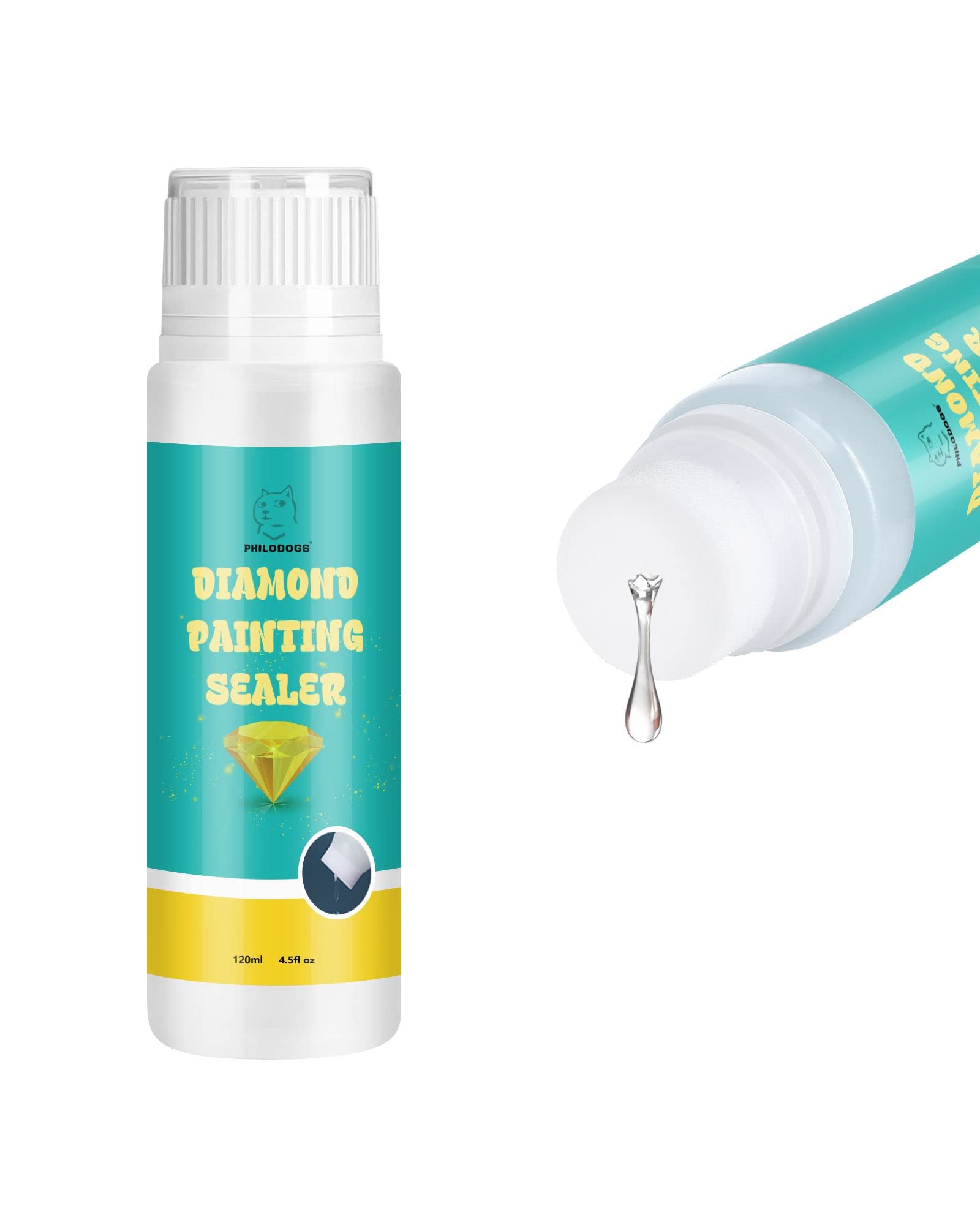 【送料無料】PHILODOGS ジグソーパズル専用のり, パズルメイト, ダイヤモンドアート クリスマス, 120 M..