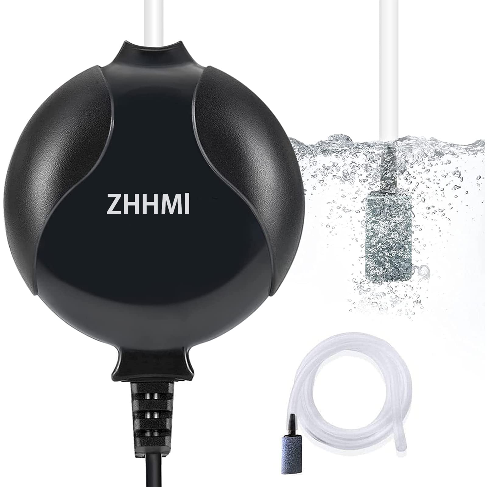 【送料無料】ZHHMl 水槽エアーポンプ 小型エアーポンプ 0.3L / Min空気の排出量 空気ポンプ 超静か 効..