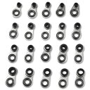 【送料無料】ロッドガイド 釣り竿 ステンレス 1.1mm~3.0mm 20点セット 修理 交換