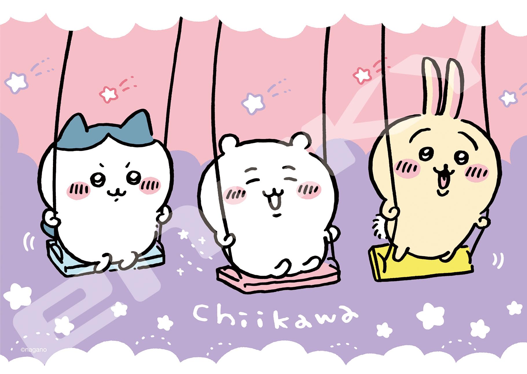 【送料無料】エンスカイ(ENSKY) ちいかわ ブランコ 18.2×25.7cm ジグソーパズル 208ピース JIGSAW PUZZ..