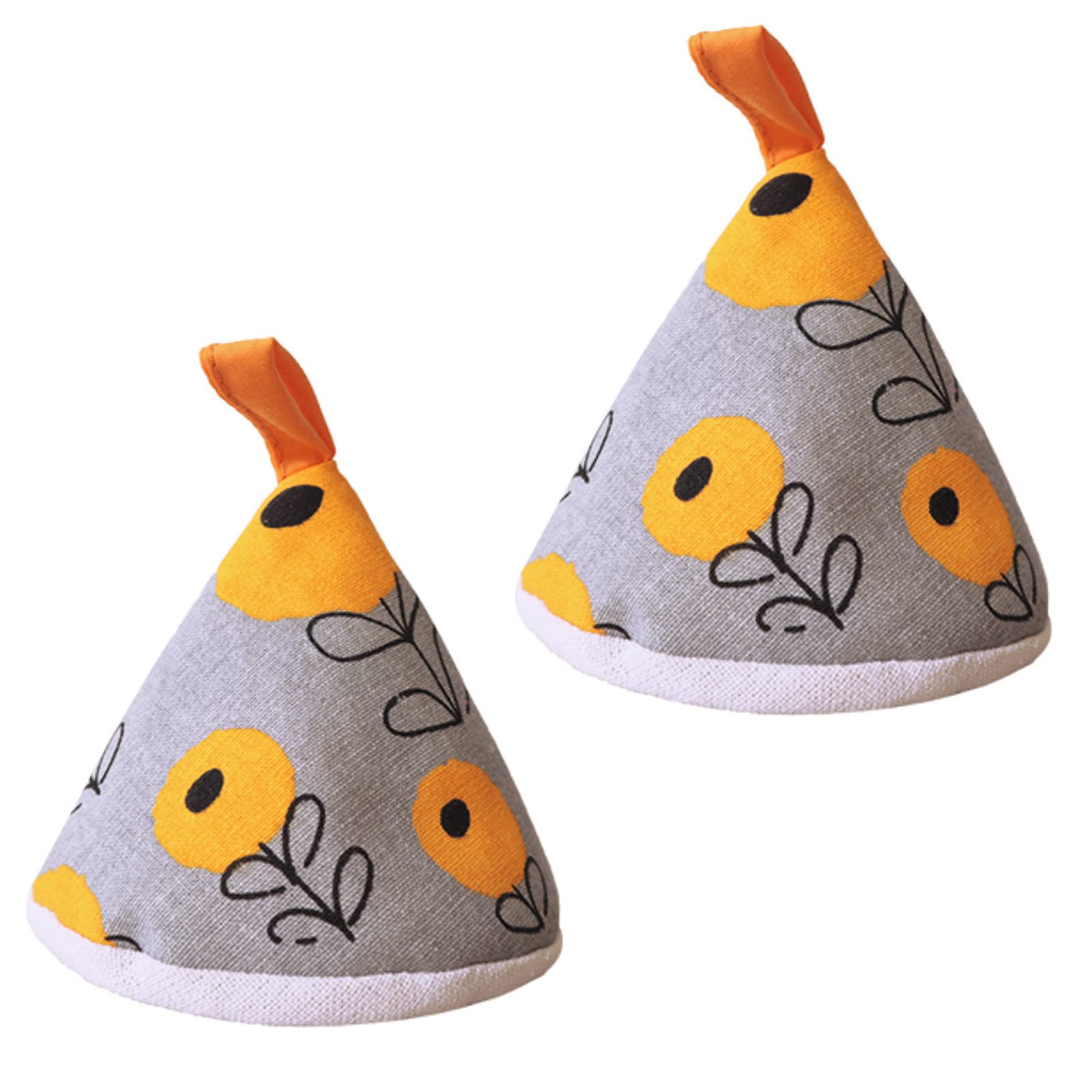 【送料無料】Hakona 三角鍋つかみ 2個セット かわいい おしゃれ 北欧風 なべつかみ ミトン 耐熱 オーブ..