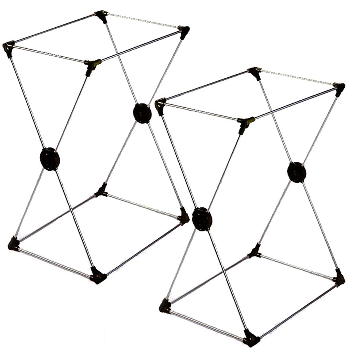 【送料無料】山研工業(Yamaken Kogyo) ゴミ袋 ゴミ箱用アクセサリ ブラック 45l ダストスタンド 2個入