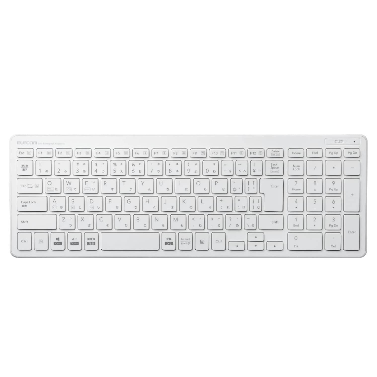【送料無料】エレコム キーボード Bluetooth パンタグラフ コンパクトキーボード Windows・Mac・iOS・A..