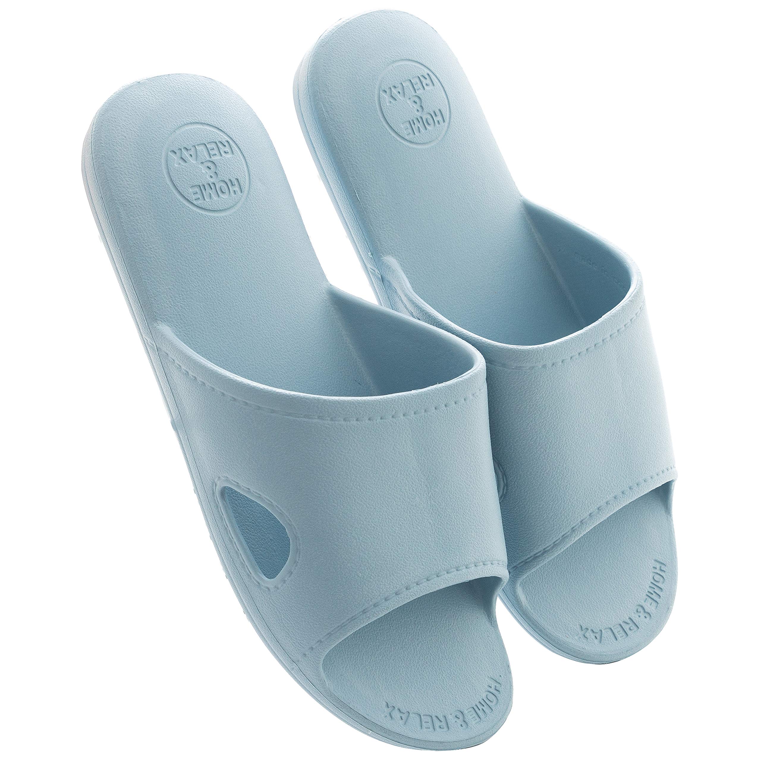 【送料無料】[mianshe] 北欧 超軽量 サンダル スリッパ おしゃれ 衛生 歩きやすい 滑り止め 来客用 男女兼用 薄グレー XL