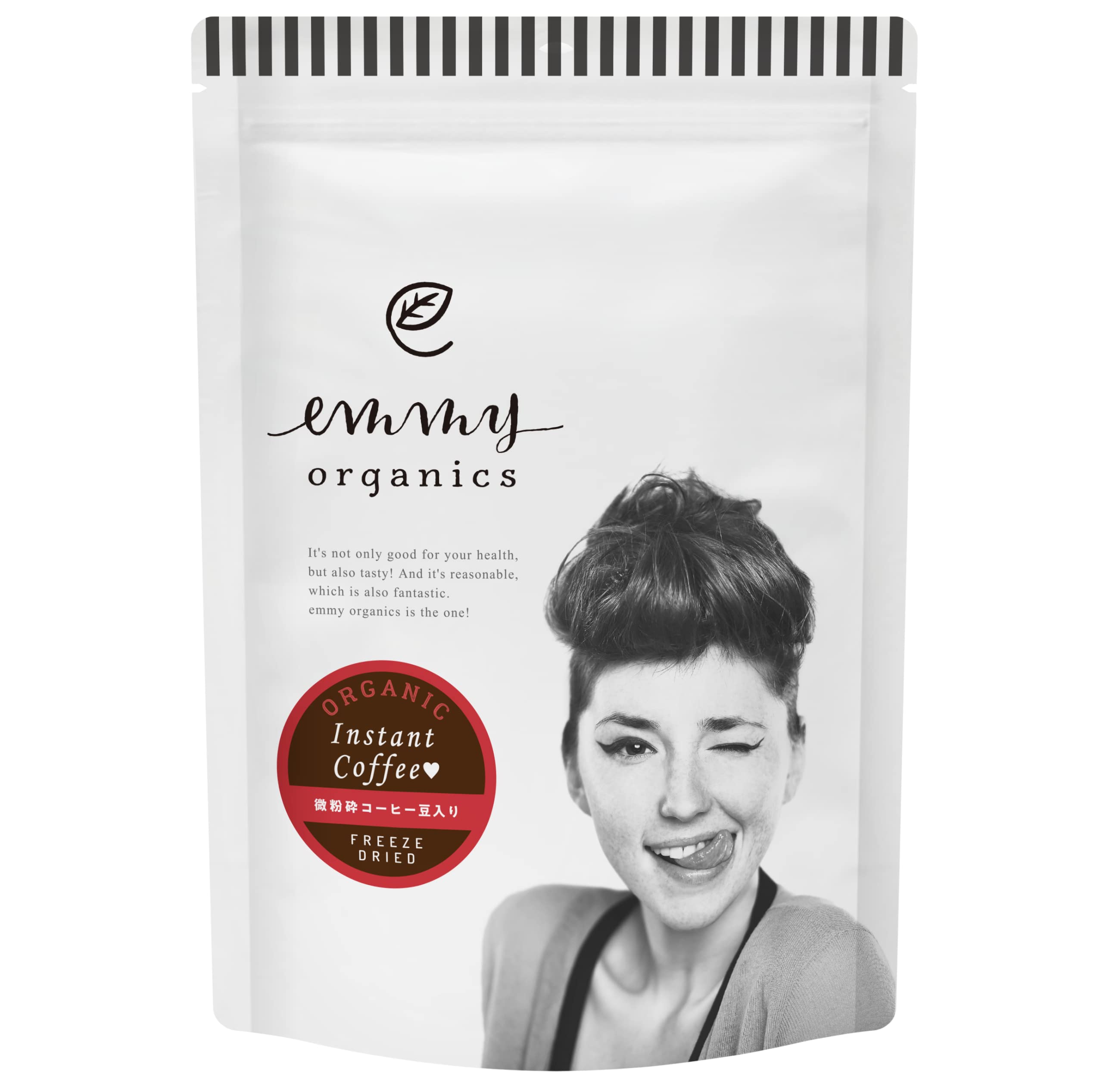 商品情報商品の説明商品の説明 有機栽培されたアラビカ種コーヒー豆を焙煎し微粉砕した微粒紛をブレンドすることで、インスタントでありながら、まるで淹れたてのコーヒーのような香りと味わいを実現！ ビターチョコレートのような香ばしくコクがある芳醇な味わいをお愉しみください。 原材料・成分 有機コーヒー豆（生豆生産国：タンザニア、ホンデュラス、ニカラグア） 使用方法 ＜ホット＞ カップにティースプーン1~2杯(約2g)を入れ、お湯を注ぎ、かき混ぜてお召し上がり下さい。 ＜アイス＞ カップにティースプーン1~2杯(約2g)を入れ、冷水を注ぎ、かき混ぜてお召し上がり下さい。主な仕様 微粉砕コーヒー豆入り！有機JAS認定！フェアトレード！