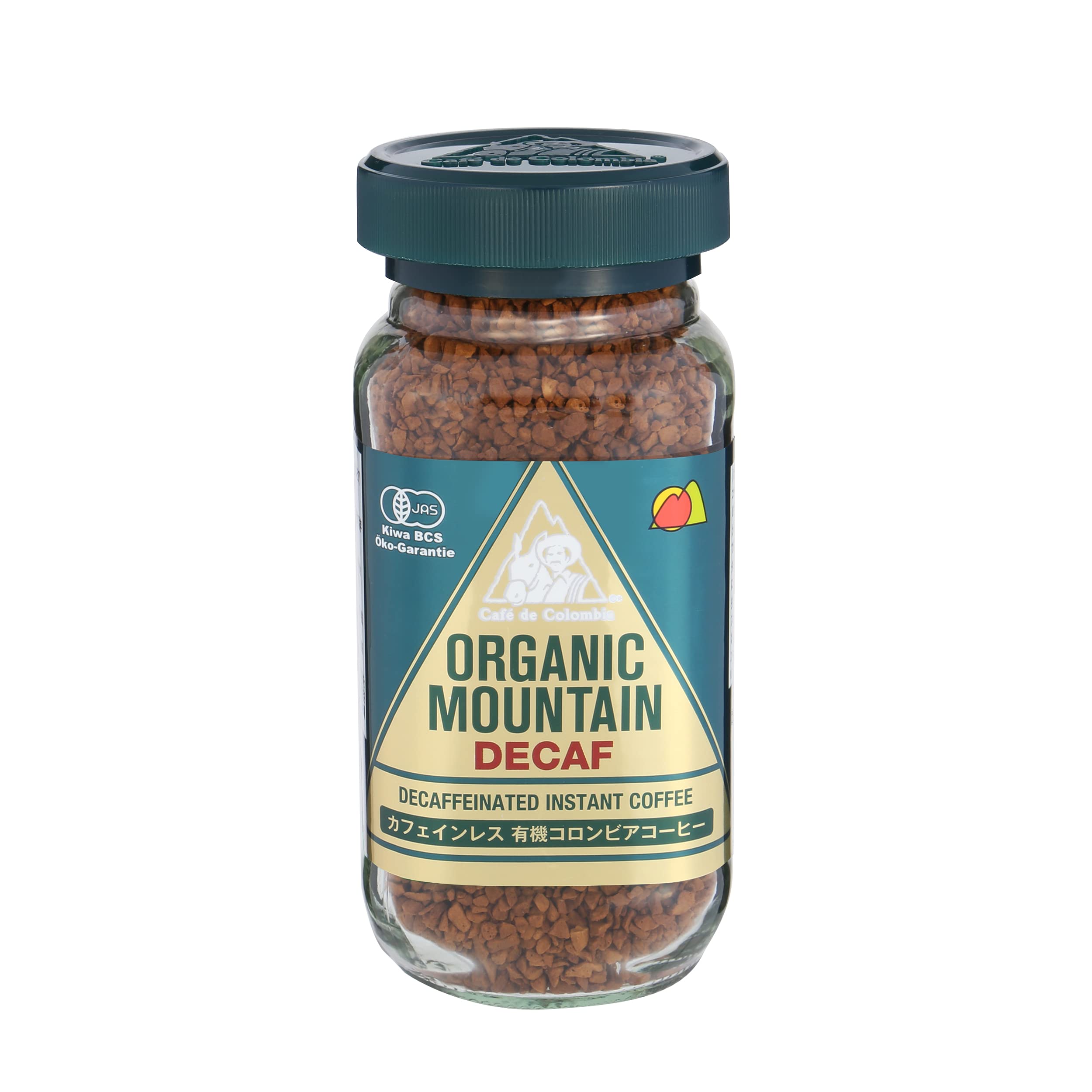 【送料無料】オーガニックマウンテン カフェインレス有機インスタントコーヒー100g