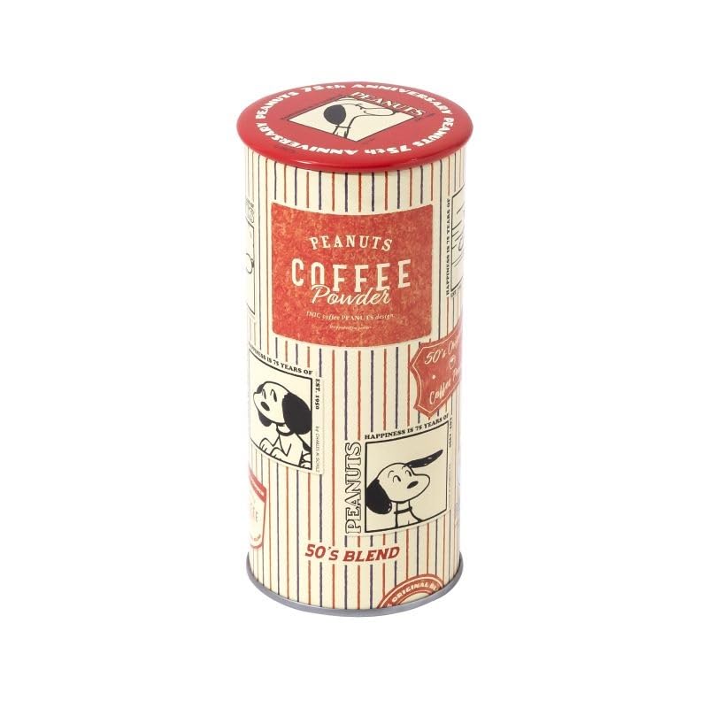 【送料無料】スヌーピー コーヒー 75周年記念 50年代ブレンド【PEANUTSのかわいい仲間たち】【パウダー..