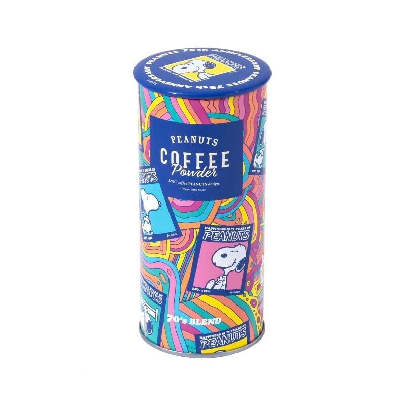 【送料無料】スヌーピー コーヒー 75周年記念 70年代ブレンド【PEANUTSのかわいい仲間たち】【パウダー..