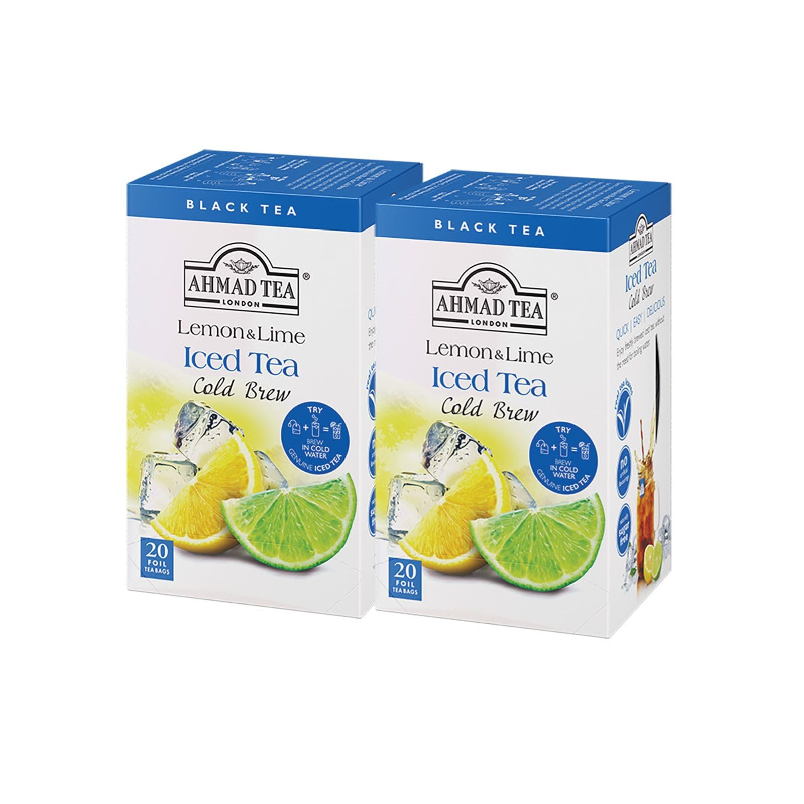 【送料無料】アーマッドティー 水出し 紅茶 レモン&ライム ティーバッグ 20袋 簡単5分 個包装 コールド..