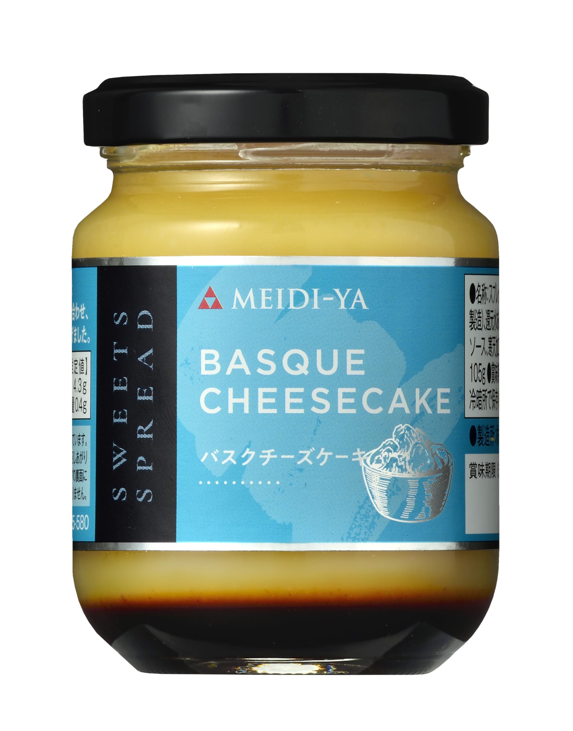 【送料無料】明治屋 スイーツスプレッド バスクチーズケーキ 105g
