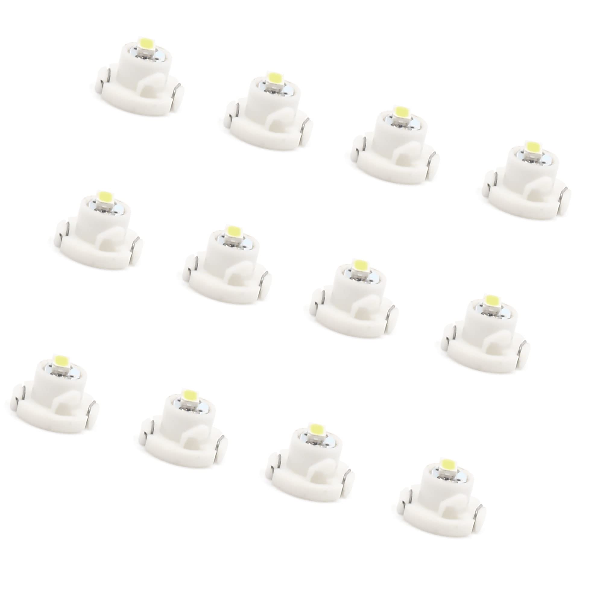 【送料無料】ACROPIX 自動車インテリア 12V T4.2 1206 ホワイト LED ダッシュボードパネル 電球 ホワイ..