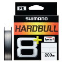 【送料無料】シマノ(SHIMANO) PEライン ハードブル 8+ 200m LD-M68X 1.2号(23.4lb) スティールグレイ