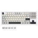 【送料無料】YUNZII YZ87 ガスケット搭載 メカニカルキーボード TKL ワイヤレスホットスワッパ ゲーミングキーボード 4層パッド BT5.0/2.4...