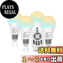 【送料無料】ORALUCE LED電球 E26口金 60W相当 リモコン付き 調光電球 9W 810LM 昼光色 昼白色 電球色 遠隔操作 常夜灯 広配光 高輝度 高演色 日本語取扱説明書 4個セット