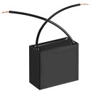 【送料無料】myoseya 電解コンデンサ コンデンサー CBB61 8μF 250V 1PCS コンデンサ