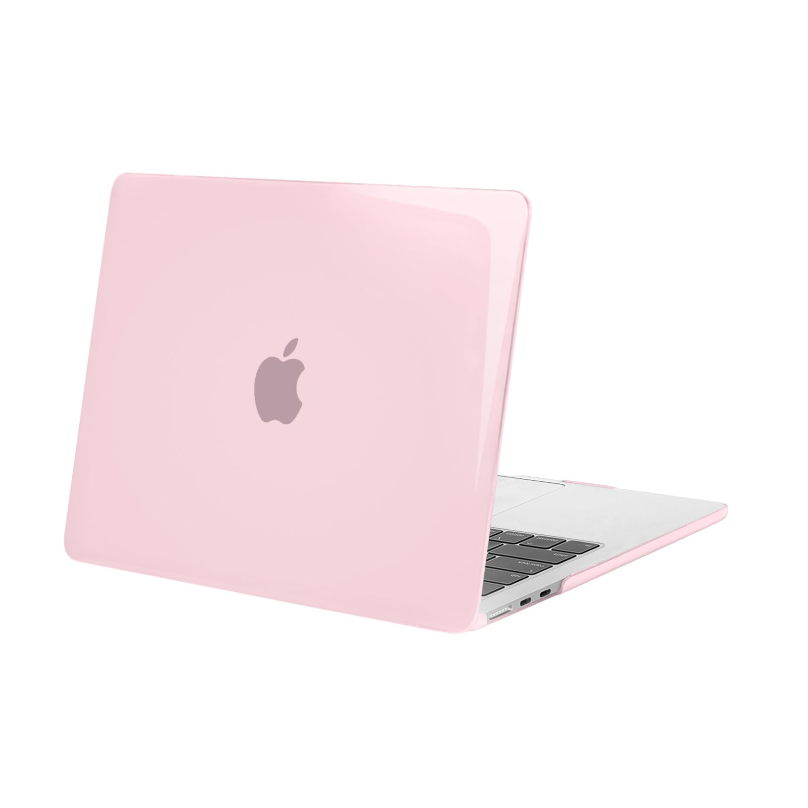【送料無料】MOSISO 対応機種 MacBook Air ケース 13インチ M4 M3 M2チップ 2025-2022発売 A3240 A3113 A2681、保護 対応機種 MacBook Air 13.6インチ プラスチック ハード ケース カバー(ローズ ピンク)