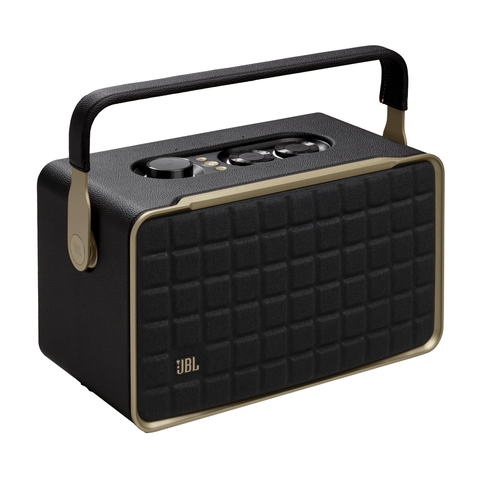 【送料無料】JBL AUTHENTICS 300 オーセンティックス 300 Wi-Fi Bluetothスピーカー 自動音質補正機能搭載/3.5mm入力付き/バッテリー内蔵/プロサウンド ブラック JBLAUTH300BLKJN