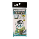 【送料無料】ダイワ(DAIWA) 仕掛け 職人サビキ 太ハリス5本SAピンク&ハゲ皮 4-3-4