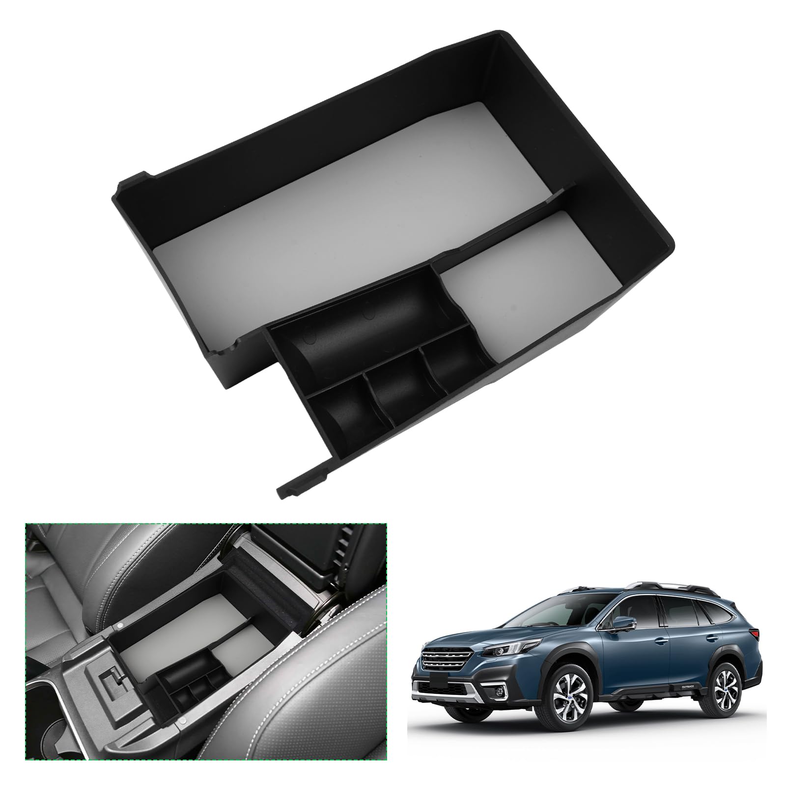 【送料無料】【GAFAT】スバル レガシィアウトバック BT系 6代目 2021年~現行 Su*ba*ru 車用収納ボックス レガシィアウトバック bt5 コンソールトレイ 内装パーツ アームレストボックス上段 アウトバック bt5 アクセサリー センターコンソールボックス アウトバック カス