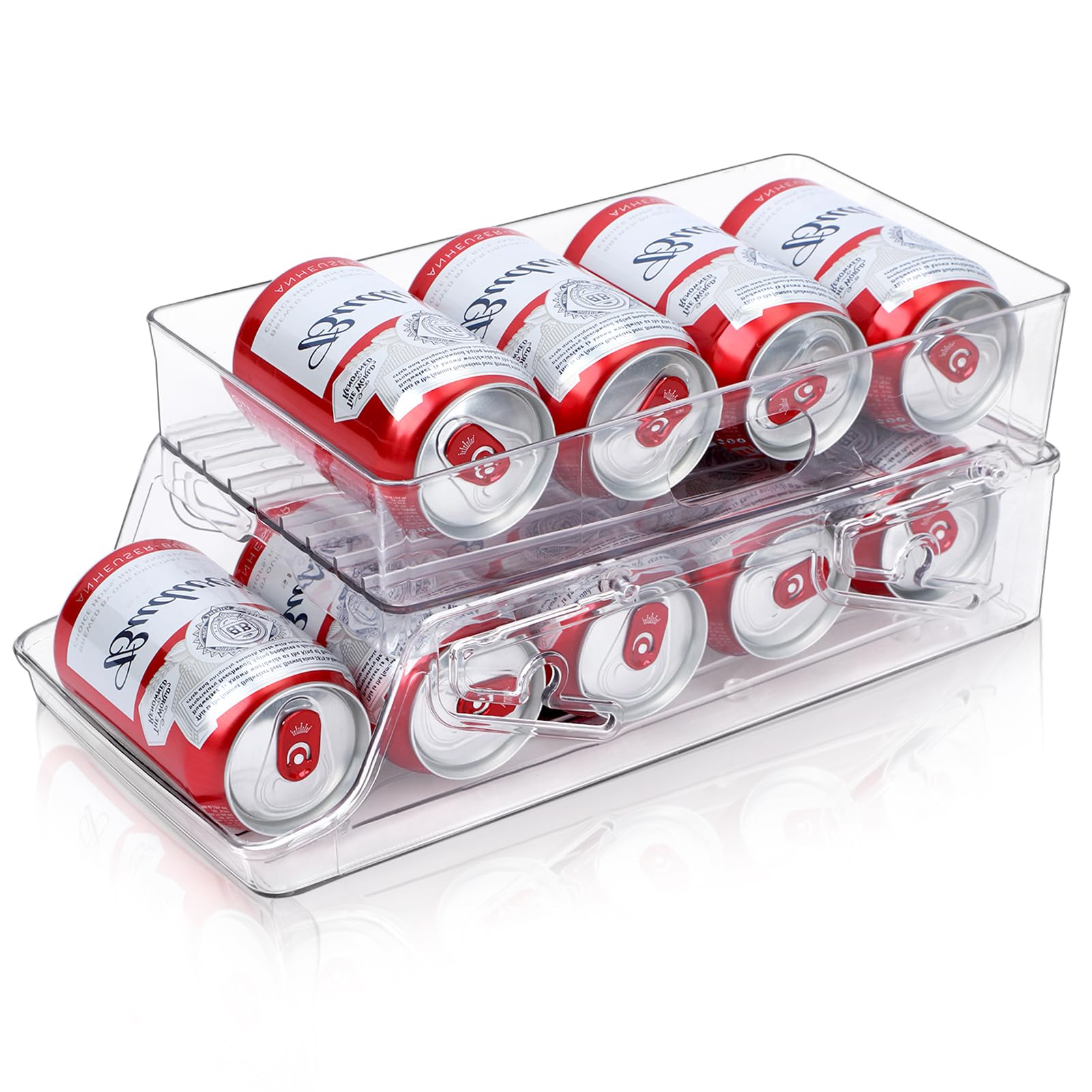 【送料無料】【コロコロ転がる】LAMPTOP 缶ストッカー 缶収納ラック 缶ビールホルダー 350ml缶専用 9本..