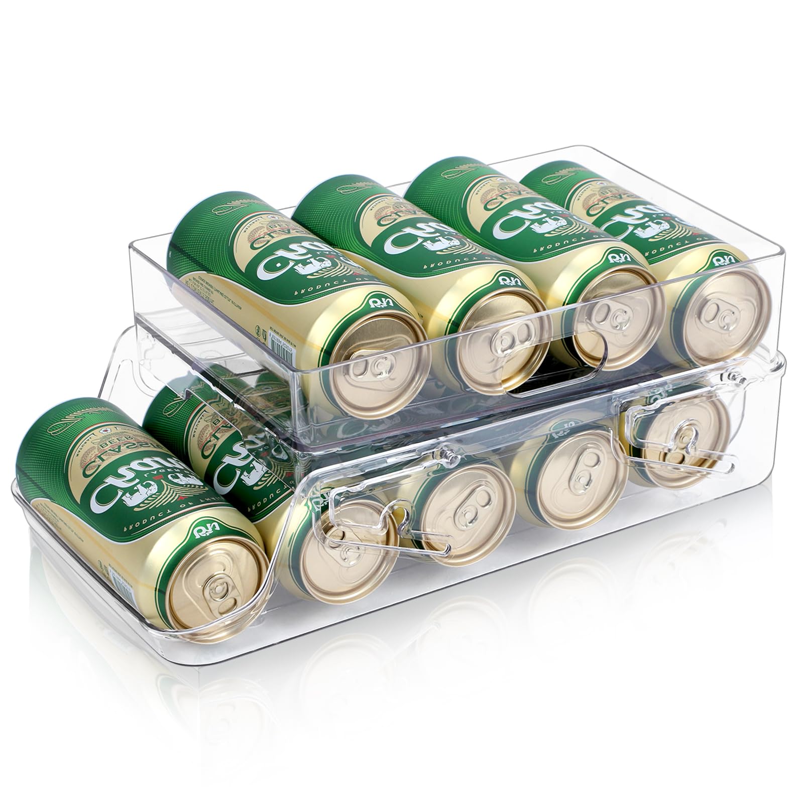 【送料無料】【コロコロ転がる】LAMPTOP 缶ストッカー 缶収納ラック 缶ビールホルダー 500ml缶専用 9本..