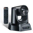 【送料無料】TONGVEO web会議カメラ 10倍光学ズーム HDMI USB PTZ会議室カメラ 1080P 238万画素 60fps 左右350°回転 OBS Youtube Skype Zoom Facetime用 リモコン付き 三脚取付可能