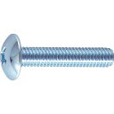 【送料無料】TRUSCO(トラスコ) トラス頭小ネジ ユニクロ 全ネジ M3×6 280本入 B04-0306 × 10PK【ケース販売】