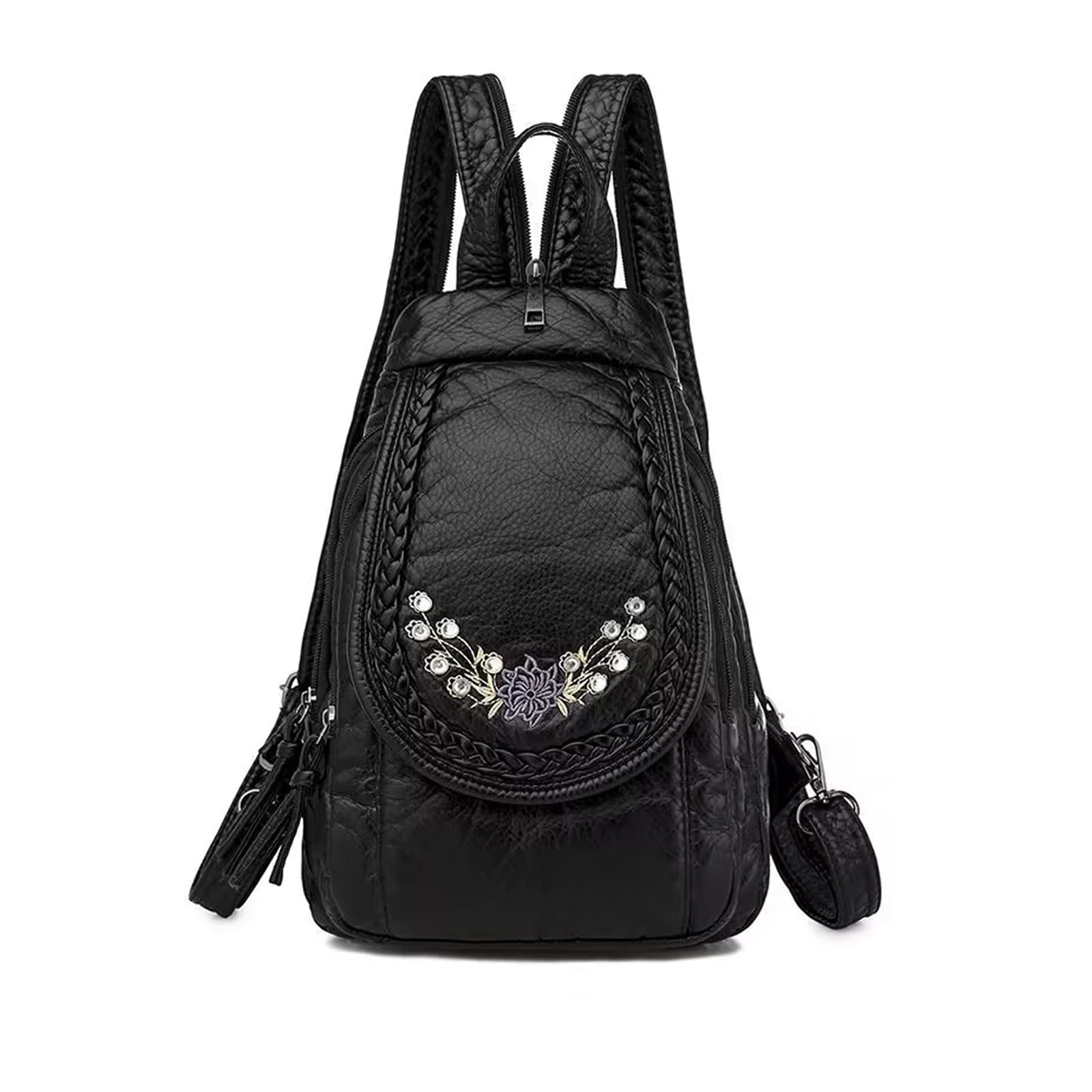 【送料無料】[HUAZHIMAO] リュック レディース小さめ,ミニリュック レディースソフトウォッシュPUレザ..