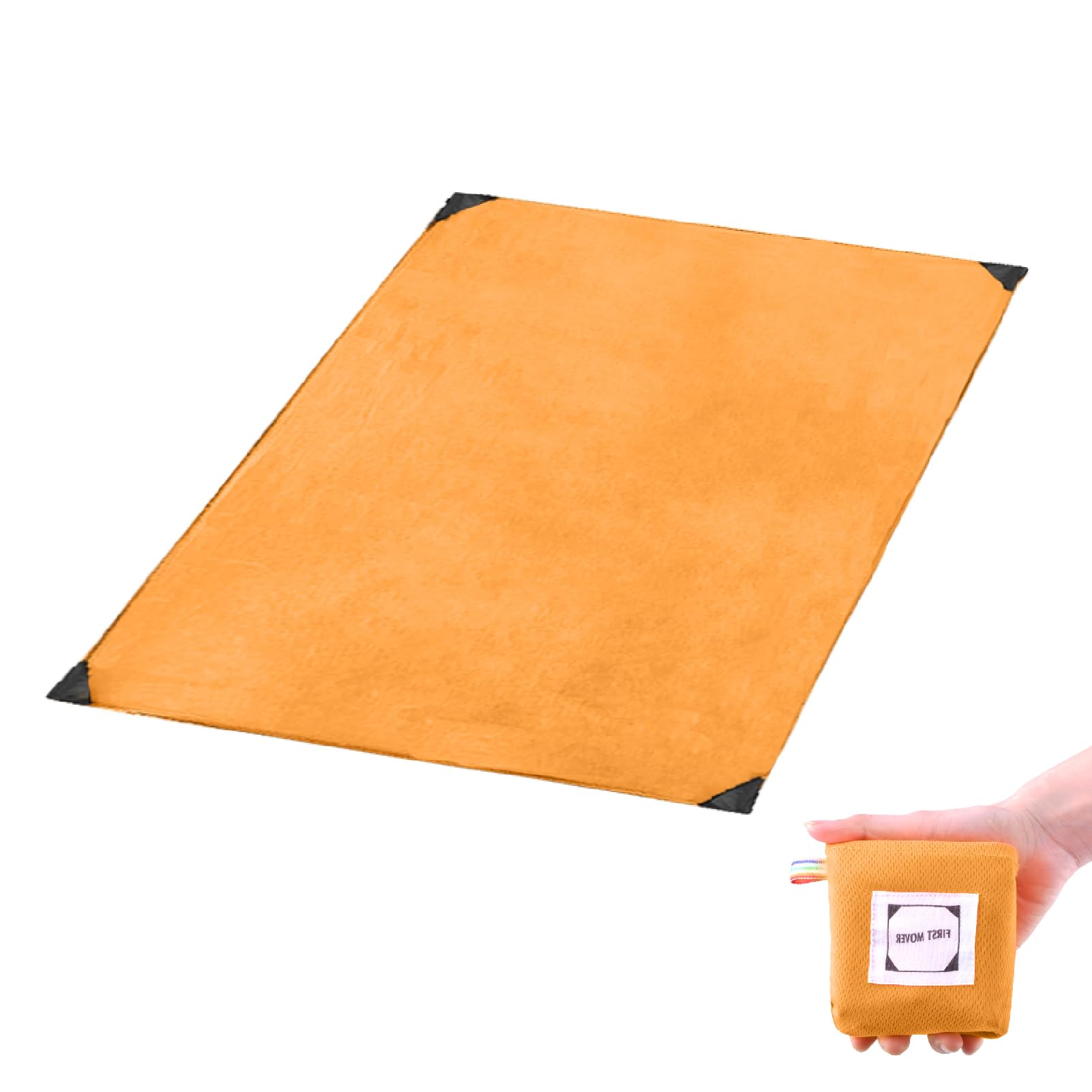 【送料無料】JEELAD レジャーシート グランドシート コンパクト軽量 防水 テントシート 折りたたみ マット シート ビーチ ピクニック アウトドア キャンプ お花見 収納バッグ付き 固定ペグ付属