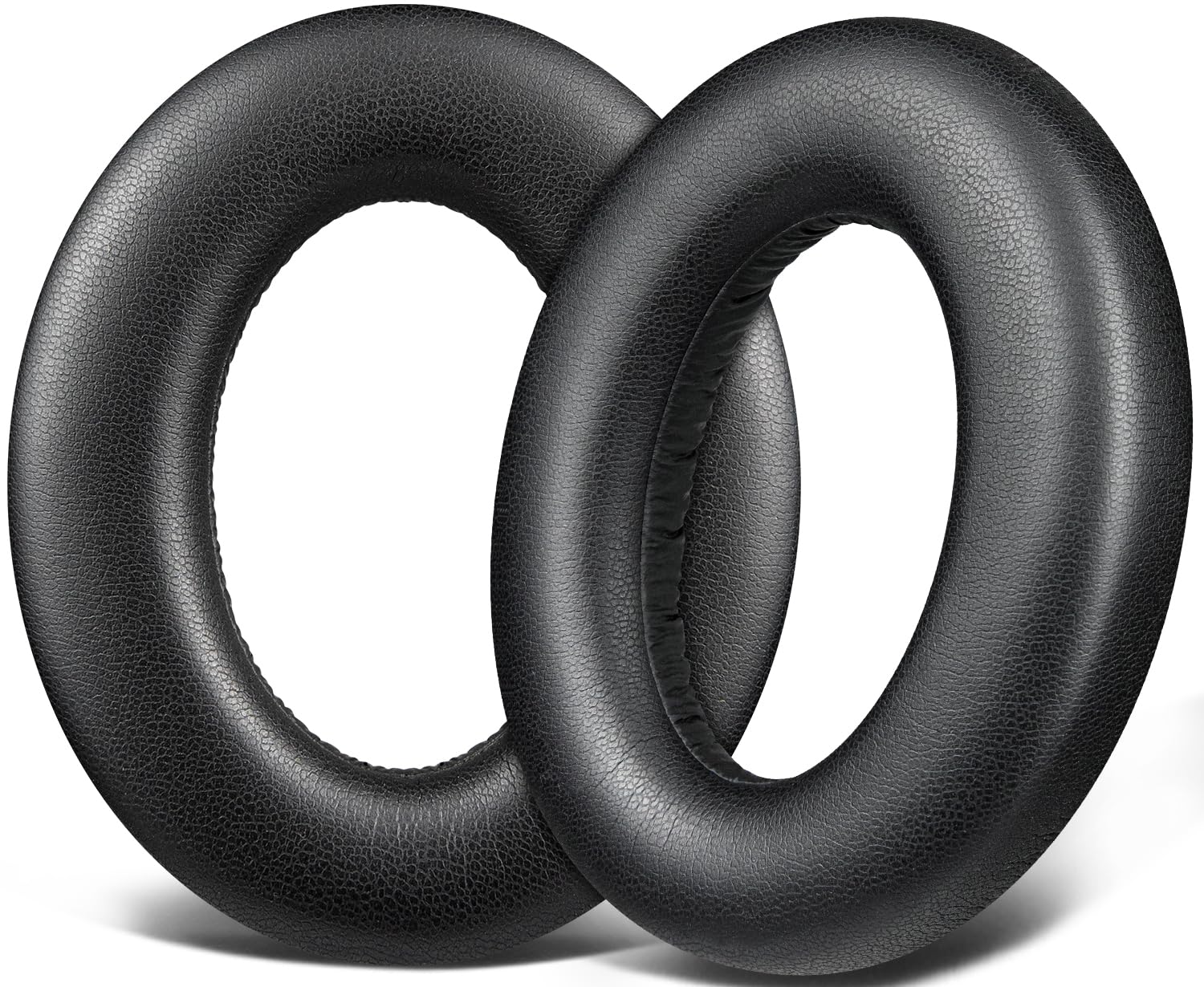 【送料無料】SOULWIT イヤーパッド イヤークッション Sennheiser ゼンハイザー Momentum 4 用 Over/Around Ear Wireless ヘッドホン 交換パッド プロテインレザー 高密度フォーム ヘッドパッド ブラック