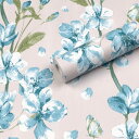【送料無料】Juangfia 壁紙シール 花柄 剥がせる 壁紙 防水 リメイクシート キッチン 壁紙シート カッティングシート リフォームシート DIY ウォール ステッカー 10m