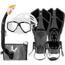 【送料無料】HH HHAO SPORT シュノーケルセット 子供用 シュノーケリングセット マスク フィン ドライシュノーケル 3点セット スノーケリング キッズ 水中メガネ ゴーグル 足ヒレ スノーケル 4-14歳