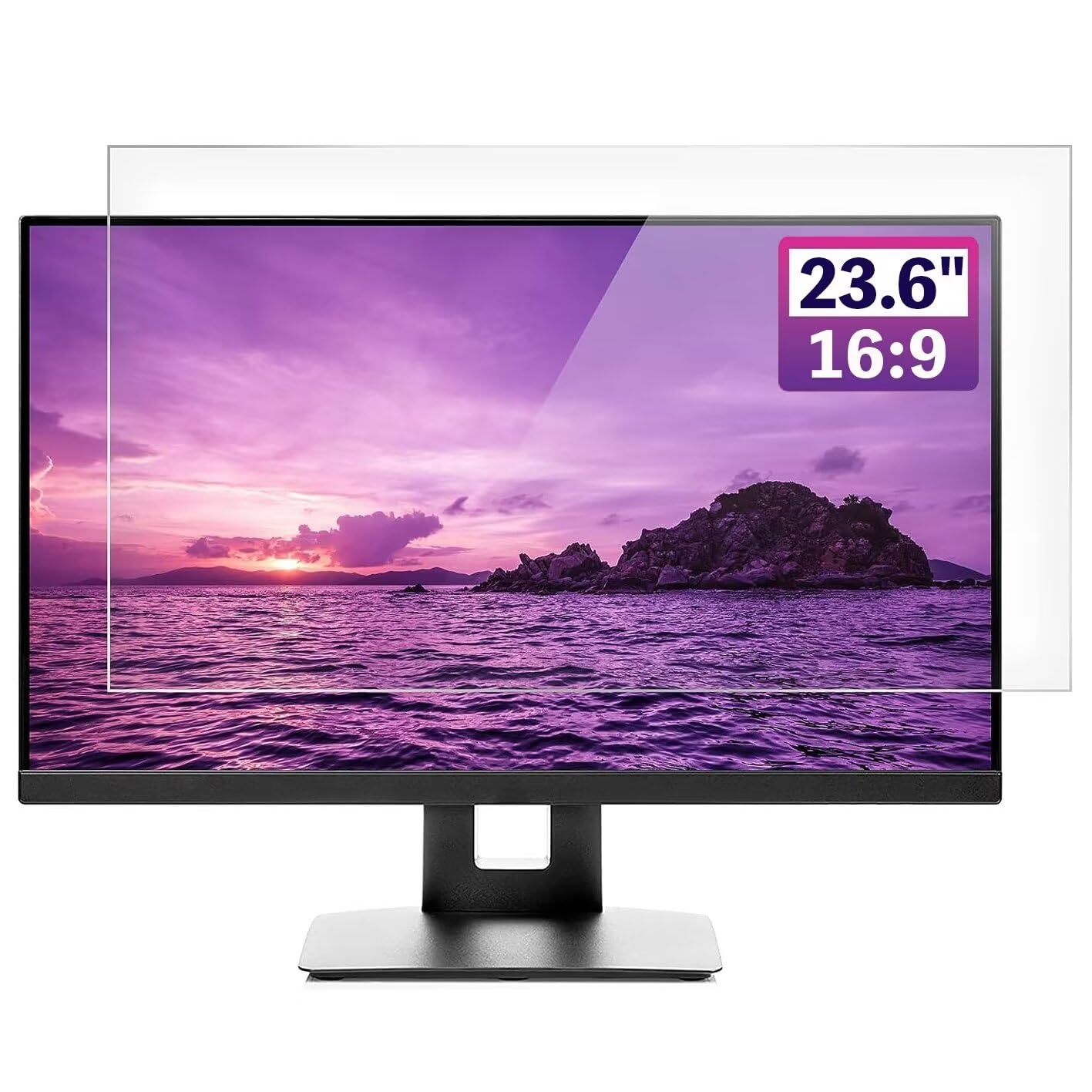 【送料無料】GFCFILM 23.6インチ16:9 対応 ブルーライトカットフィルム モニター 液晶 保護フィルム アンチグレア 反射防止 指紋防止 気泡レス加工 抗菌 PC保護シート