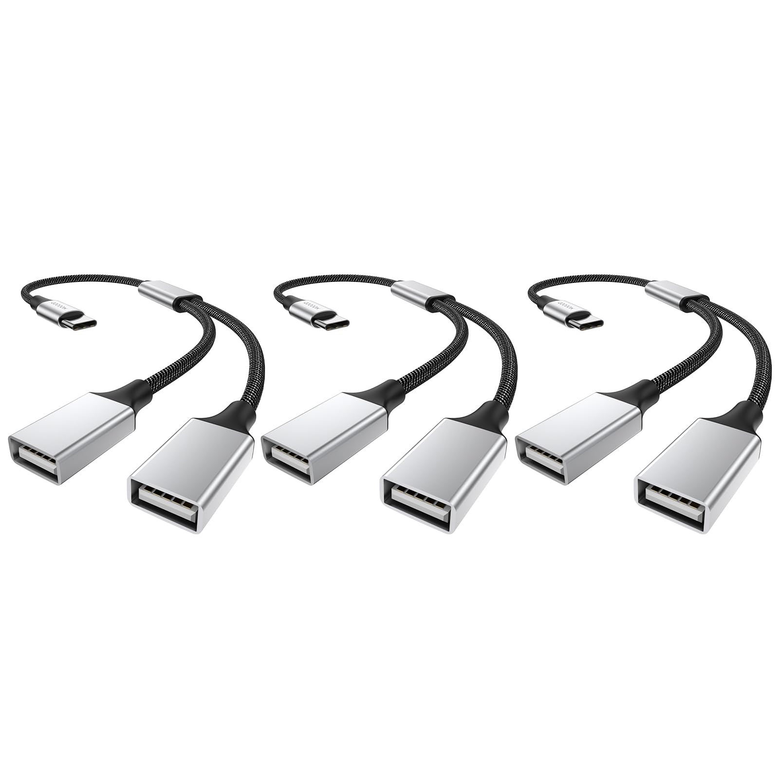 【送料無料】MOGOOD USB C分岐器 C型からデュアルUSB Aマザーアダプタ C型からデュアルUSB Aデュアル USB 2.0アダプタデュアル USB 2.0 OTG分岐器 ジャンパに適用MacBook Pro、Google Pixel、Galaxy S20/S22/S9/Note 8